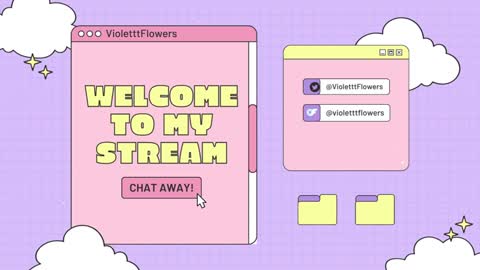 Violet Flowers online show from 03.09.25
