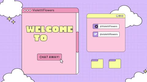 Violet Flowers online show from 01.05.26
