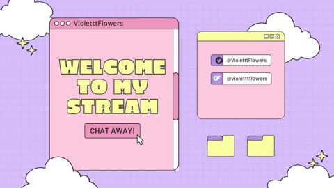 Violet Flowers online show from 04.05.26