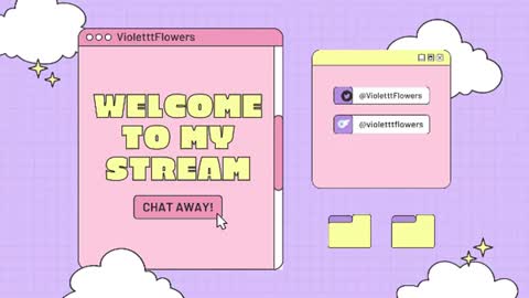 Snapshot of violetttflowers chatting on 06.23.26 Violet Flowers online show from 06.23.26