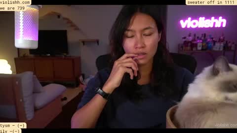 Snapshot of violishh chatting on 09.14.25 follow me on twitter violishh and ig violishh online show from 09.14.25