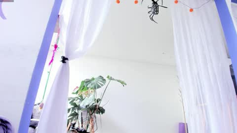 Snapshot of witchofhearts chatting on 10.28.25     Luna Violeta  A r t i s t  online show from 10.28.25