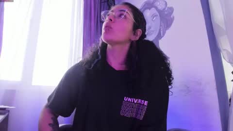 Snapshot of witchofhearts chatting on 11.23.25 Luna Violeta A r t i s t online show from 11.23.25