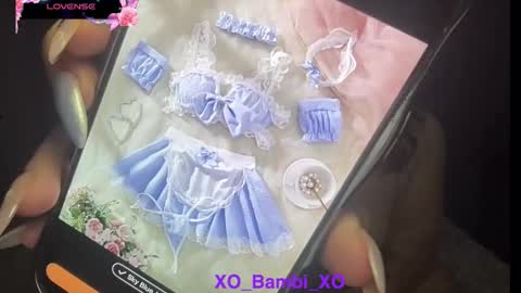 Snapshot of xo_bambi_xo chatting on 10.21.25 Bambi online show from 10.21.25