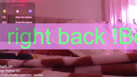 Snapshot of xo_sadie chatting on 06.01.26 Xo Sadie online show from 06.01.26
