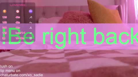 Snapshot of xo_sadie chatting on 08.03.26 Xo Sadie online show from 08.03.26