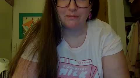 Snapshot of xxstrawberryjanexx chatting on 01.28.25 Strawberry Jane online show from 01.28.25