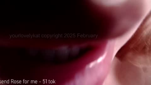 Snapshot of yourlovelykat chatting on 02.15.25 Kait online show from 02.15.25