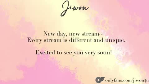 J i w o n   online show from 07.14.26