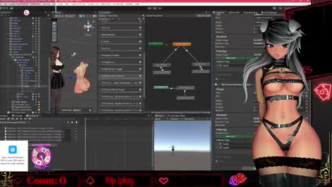 Snapshot of yuukitrap chatting on 10.03.25 YuukiTrap online show from 10.03.25
