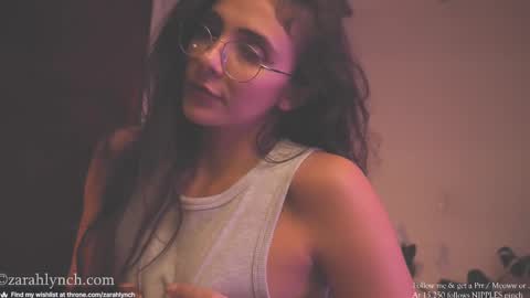 Snapshot of zarahlynch chatting on 03.01.25 Miss Lynch   Next show  2911 online show from 03.01.25