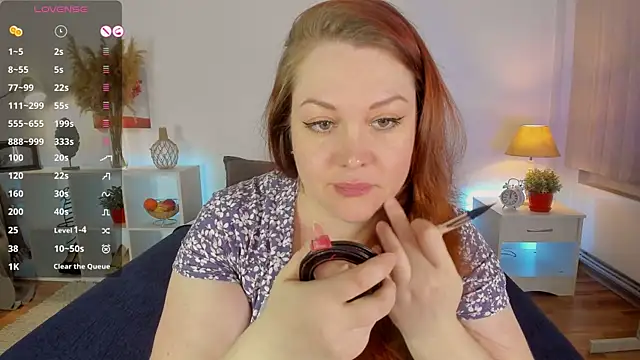 CutieGinger online show from 12.07.24