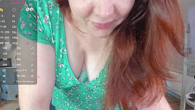 CutieGinger online show from 12.20.24