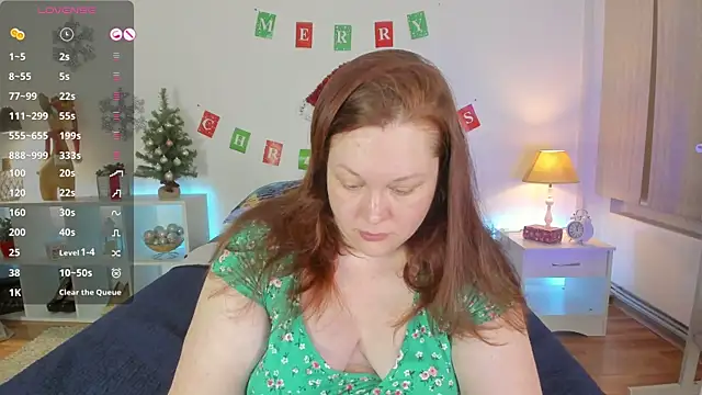 CutieGinger online show from 01.07.25