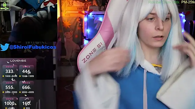 ShiroiFubuki online show from 12.02.24