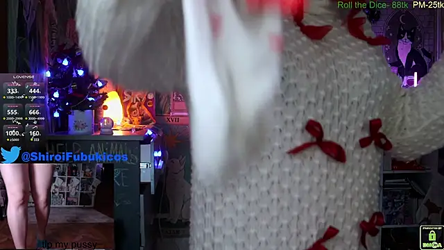 ShiroiFubuki online show from 12.24.24