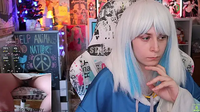 ShiroiFubuki online show from 01.20.25