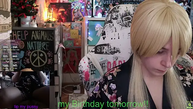 ShiroiFubuki online show from 02.19.25