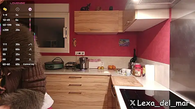 Lexa del mar online show from 03.17.26