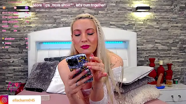 Ella Charm online show from 02.23.25