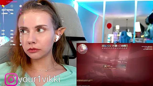 Snapshot of Vikki_Cheese chatting on 03.17.25 Vikki Cheese online show from 03.17.25