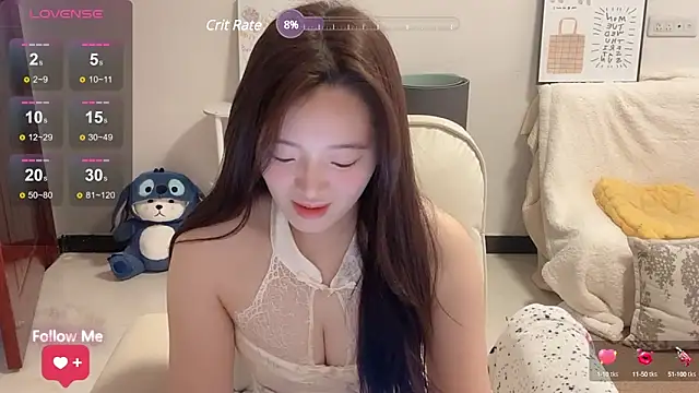 Snapshot of rose-u chatting on 12.12.24 rose-u online show from 12.12.24