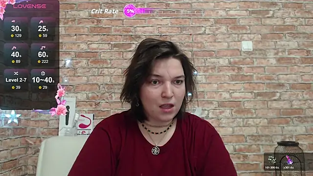Snapshot of Amelia_Kiss_ chatting on 10.21.25 Amelia Kiss online show from 10.21.25