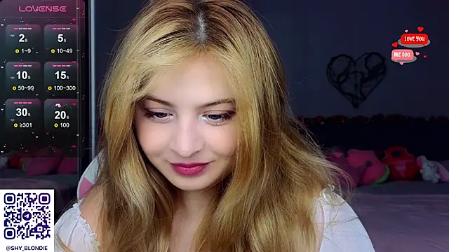 shy blondiee online show from 01.23.25