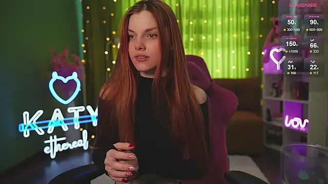 Katy  Ethereal online show from 03.03.25