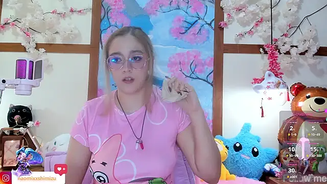 NaomiShimizu online show from 02.21.25