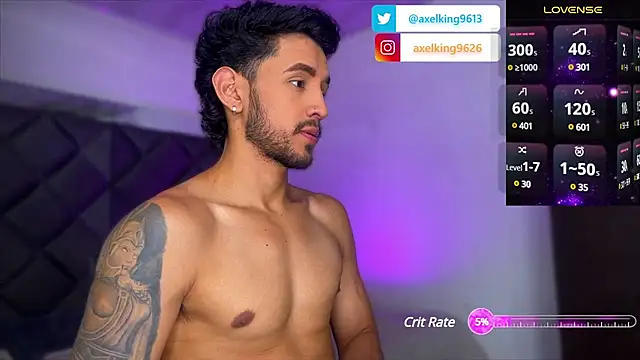 AxelKing1326 online show from 03.16.25