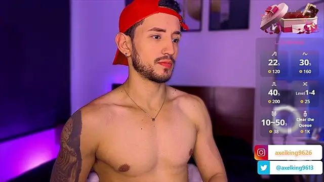 AxelKing1326 online show from 02.14.26