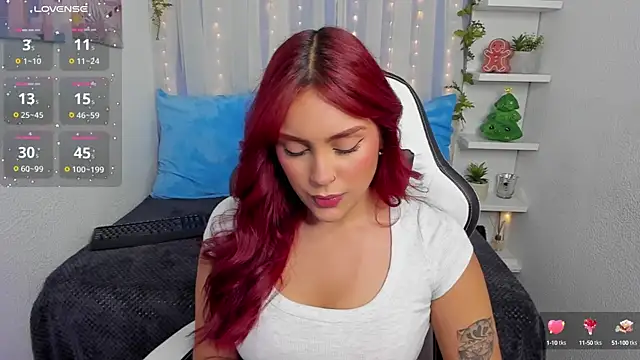 Snapshot of HazzelGray chatting on 01.23.25 HazzelGray online show from 01.23.25