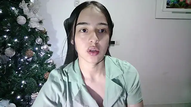 Snapshot of aineangeel chatting on 01.22.25 aineangeel online show from 01.22.25