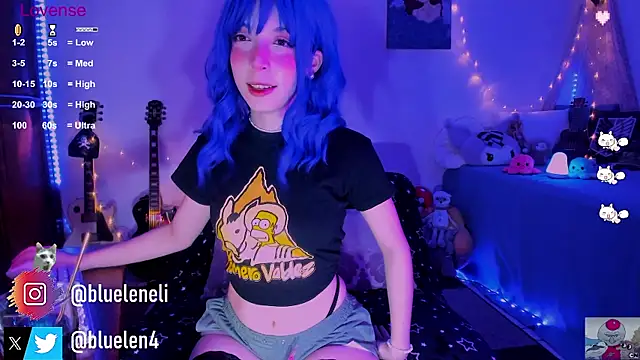 bluelen online show from 02.01.25