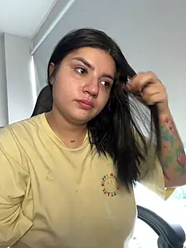 horny roomiess online show from 02.03.25