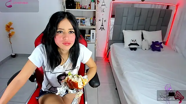 Snapshot of HannaSexyy chatting on 11.04.25 HannaSexyy online show from 11.04.25