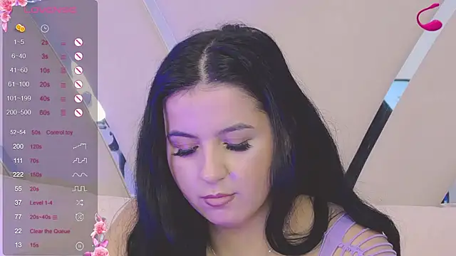Snapshot of Amalthea_ chatting on 02.22.25 Amalthea online show from 02.22.25