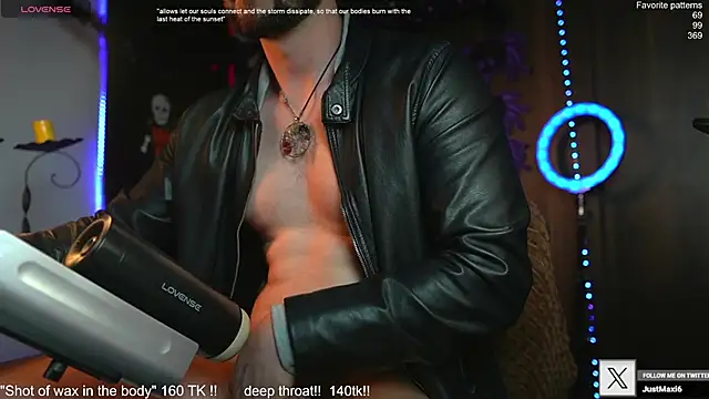 Snapshot of just_maxii chatting on 10.08.25 just maxii online show from 10.08.25