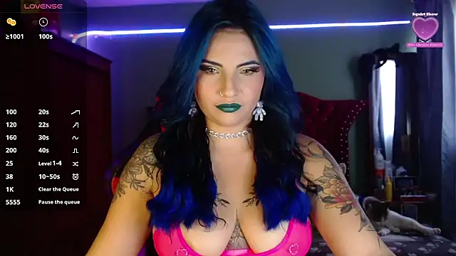 black wiidow online show from 02.07.25