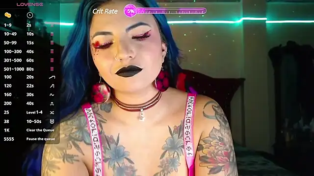 black wiidow online show from 02.13.25