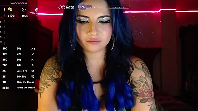 black wiidow online show from 02.22.25