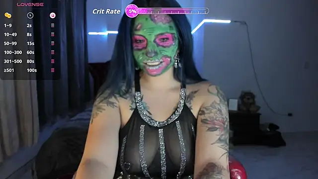 black wiidow online show from 10.17.25