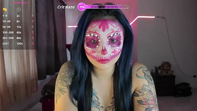 black wiidow online show from 10.18.25