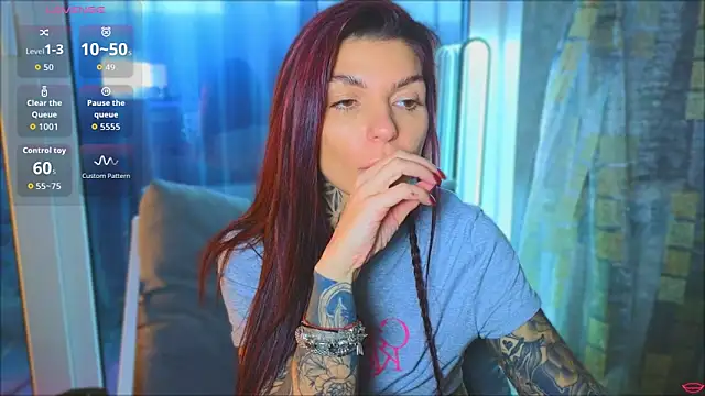 Snapshot of tattooedBabyy chatting on 05.23.26 tattooedBabyy online show from 05.23.26