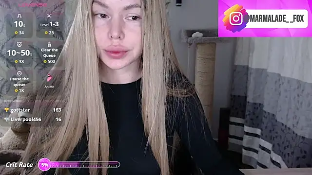 Marmalade Fox online show from 03.01.26