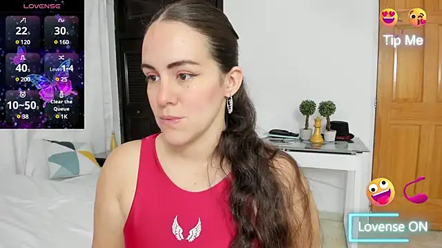 Snapshot of AURORA_FRANKLIN chatting on 03.14.25 AURORA FRANKLIN online show from 03.14.25