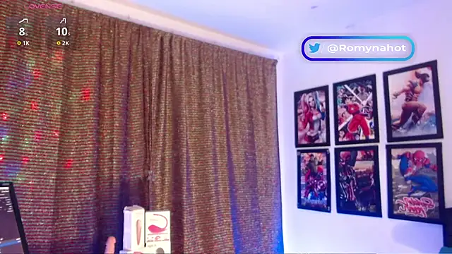 Snapshot of Romynahotx chatting on 05.31.26 Romynahotx online show from 05.31.26