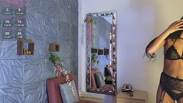 Snapshot of LissaWiild chatting on 03.22.25 LissaWiild online show from 03.22.25