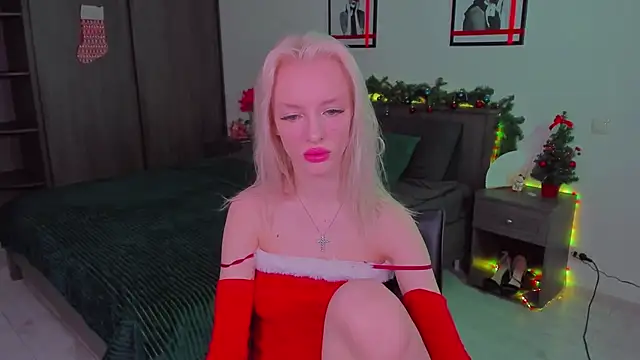 AleksaBlonde online show from 12.23.24